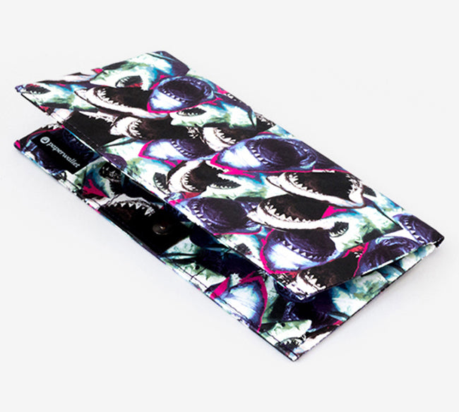 Shark Feed Clutch Wallet | RFID Protection