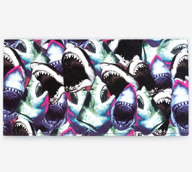 Shark Feed Clutch Wallet | RFID Protection
