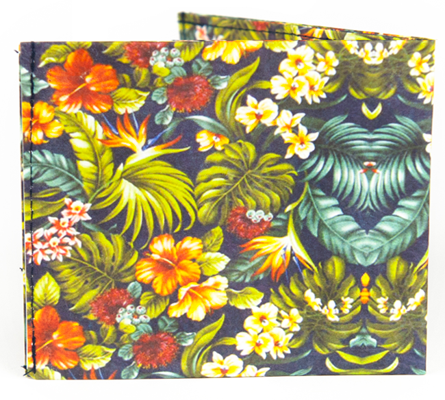 'Hype - Floral' Flat Wallet