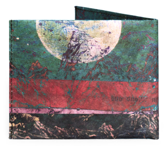 'Lunar Path' Flat Wallet | RFID Protection