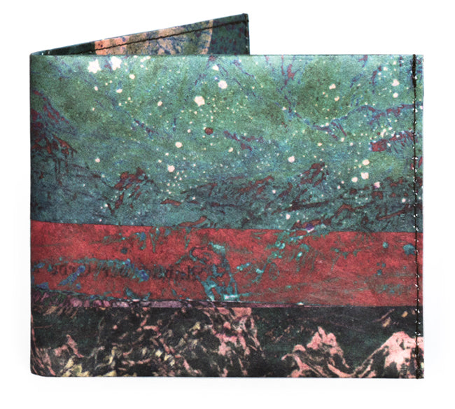 'Lunar Path' Flat Wallet | RFID Protection