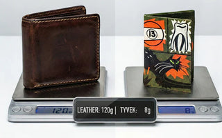 Tyvek vs Leather Wallets: Durability, Weight & Sustainability Compared