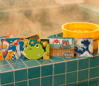 Four Slims Drop Today: A Monkey at the Bathhouse, a Giant in Sandals, a Frog With a Wand, and the Wave