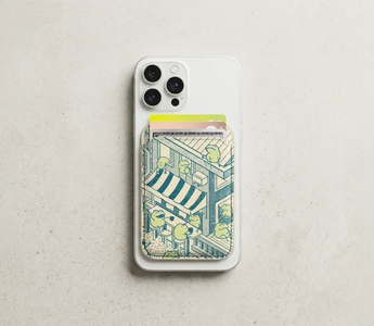 The MagSafe Wallet Drops Tomorrow: Three Cards, Some Cash, Eight Artists, Stuck to Your Phone