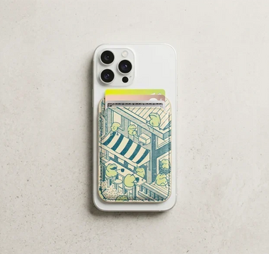 The MagSafe Wallet Drops Tomorrow: Three Cards, Some Cash, Eight Artists, Stuck to Your Phone