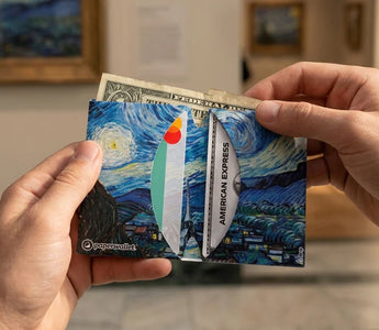 Why Van Gogh Translates to Tyvek: Famous Paintings on a Wallet