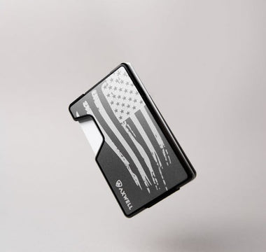 Minimalist slim metal wallet