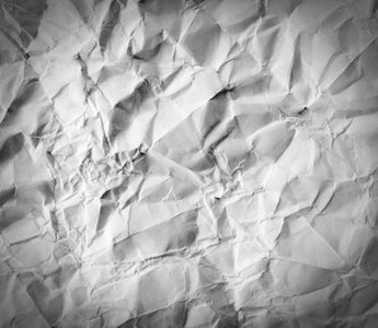 White crumpled paper texture