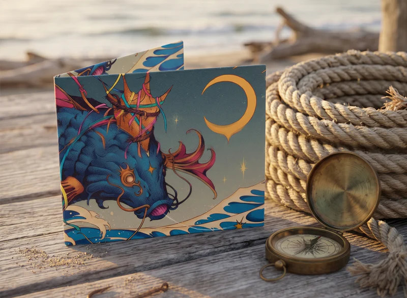 The Old Man and the Sea by Bruno Silva: New Slim Wallet, May 29