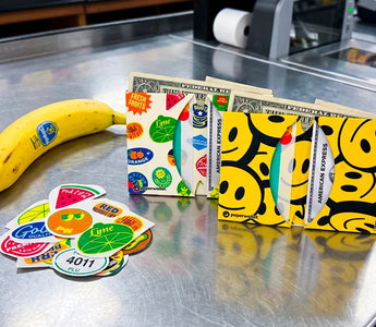 Tutti Frutti + Smile! Just Dropped: Produce Stickers and a Pile of Warped Smileys