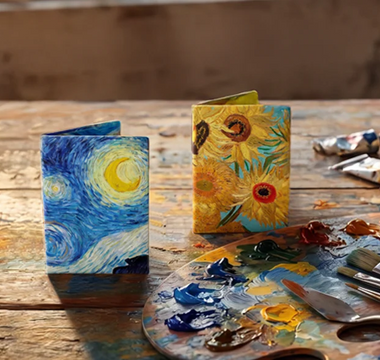 The Starry Night and Sunflowers: Van Gogh on Tyvek, June 2