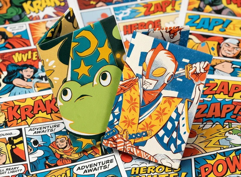 Magic Frog and Toku Samurai by Ilustrata: Two New Micro Wallets, April 21
