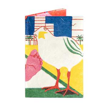Micro Wallet feel like a Sunday - Front Design