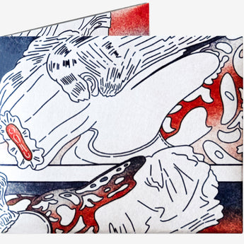Slim Wallet The Cessation of Narcissus - Front Design