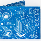Slim Wallet Blueprint - Front Design