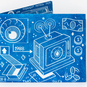 Slim Wallet Blueprint - Front Design