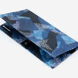 Clutch Wallet Blue Camo