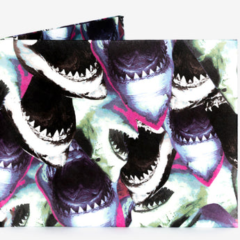 Slim Wallet Shark Feed - Front Design