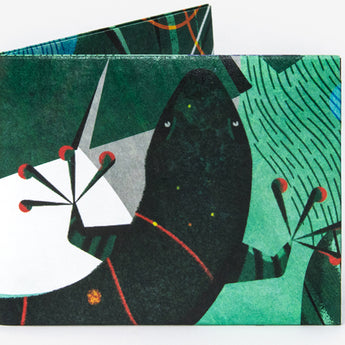 Slim Wallet Gecko - Front Design