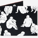Slim Wallet Black Mat - Front Design