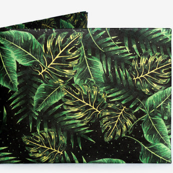 Slim Wallet Leaves - Front Design
