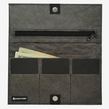 Clutch Wallet Black Tyvek® RFID Clutch Wallet
