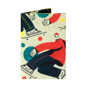 Micro Wallet Skate - Front Design