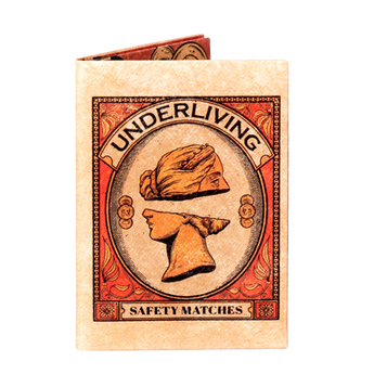 Micro Wallet Overthinking Safety Matches - Front Design