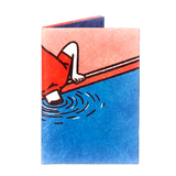 Micro Wallet Deep End - Front Design