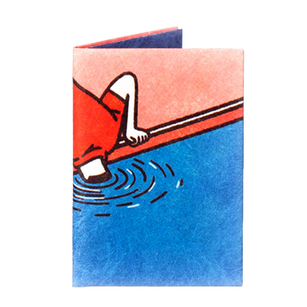 Micro Wallet Deep End - Front Design