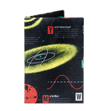 Micro Wallet Space Alphabet - Front Design