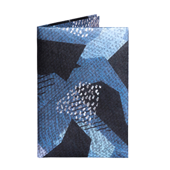 Micro Wallet Blue Camo - Front Design