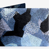 Slim Wallet Blue Camo - Front Design