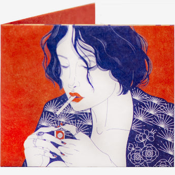 Slim Wallet Red Room - Front Design