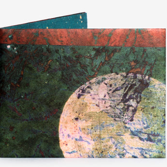 Slim Wallet Lunar Path - Front Design