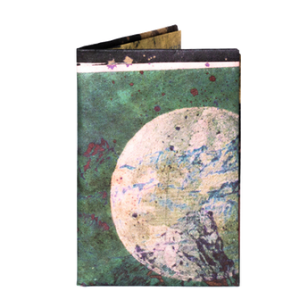 Micro Wallet Lunar Path - Front Design