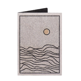 Micro Wallet Waves - Front Design