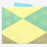 Slim Wallet Triangle Moire - Back Design