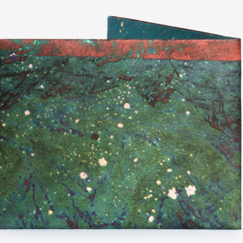 Slim Wallet Lunar Path - Back Design