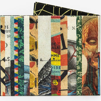 Slim Wallet Clippings - Open Wallet Inside Design