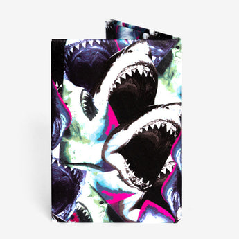 Micro Wallet Shark Feed - Back Design