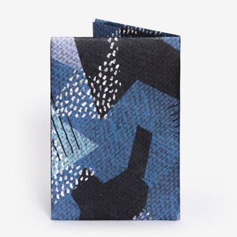 Micro Wallet Blue Camo - Back Design