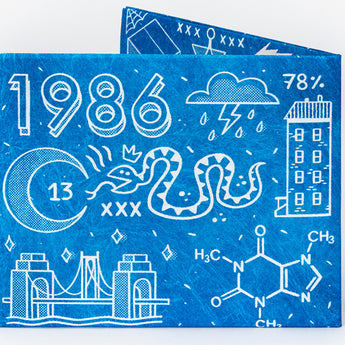 Slim Wallet Blueprint - Back Design