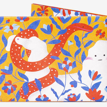 Slim Wallet The Garden - Back Design