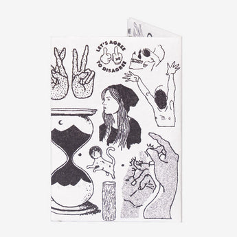 Micro Wallet Zine - Back Design