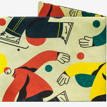 Slim Wallet Skate - Back Design