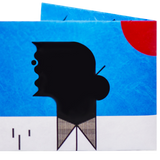 Slim Wallet Secret Identity - Back Design