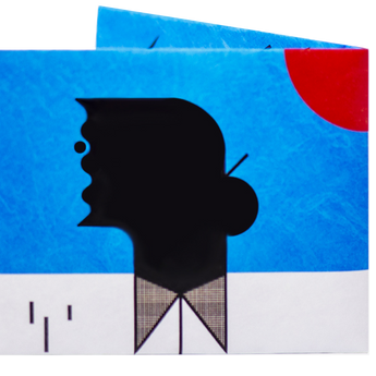 Slim Wallet Secret Identity - Back Design