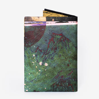 Micro Wallet Lunar Path - Back Design