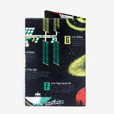 Micro Wallet Space Alphabet - Back Design